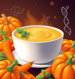 당근 호박 죽의 항암 효과