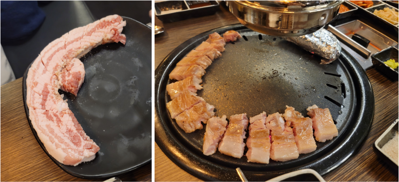 육풍 꽃삼겹살