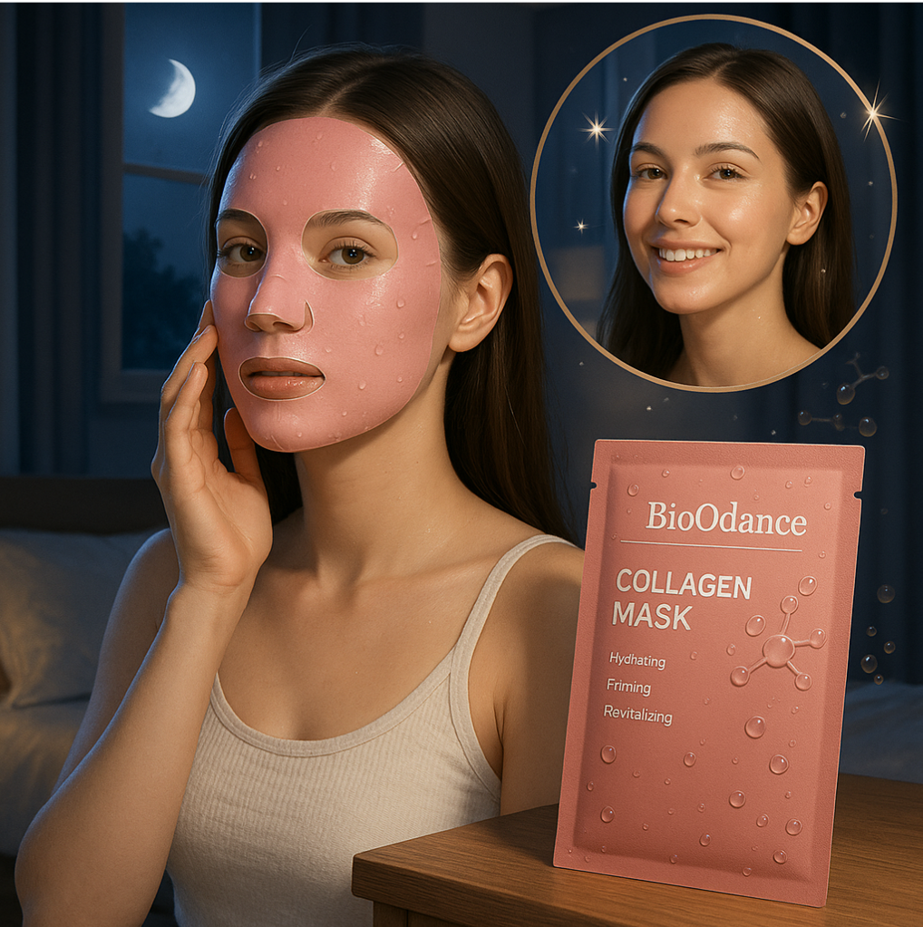 ✨ 2025 K-뷰티 '물광 종결템' 바이오던스 콜라겐 마스크! 자기 전 붙이면 다음날 피부가..?! (+만물안박사 리얼후기st 분석)