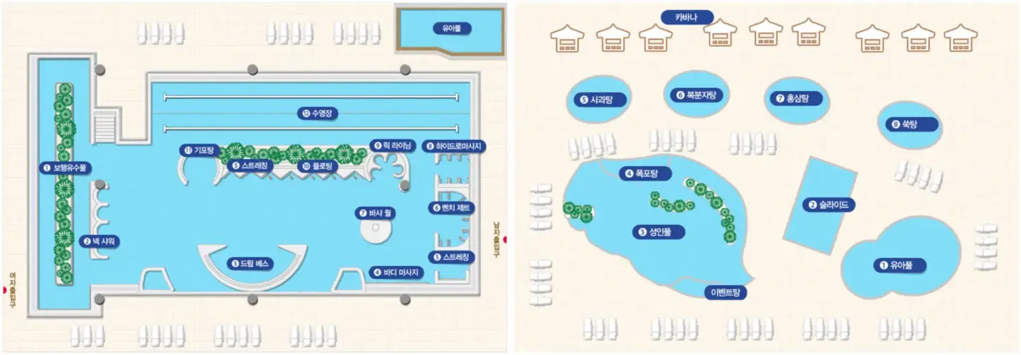 국내 온천여행 추천 석정온천휴스파