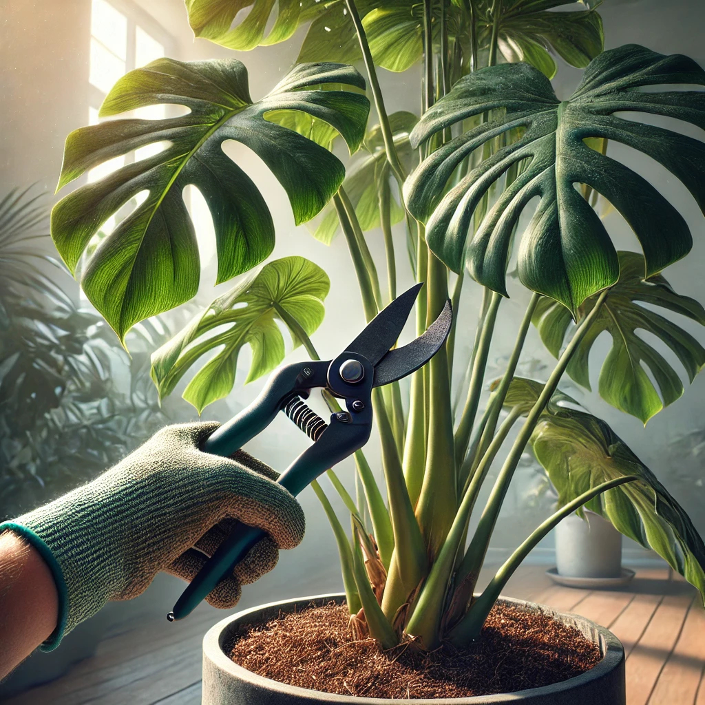 몬스테라 가지치기