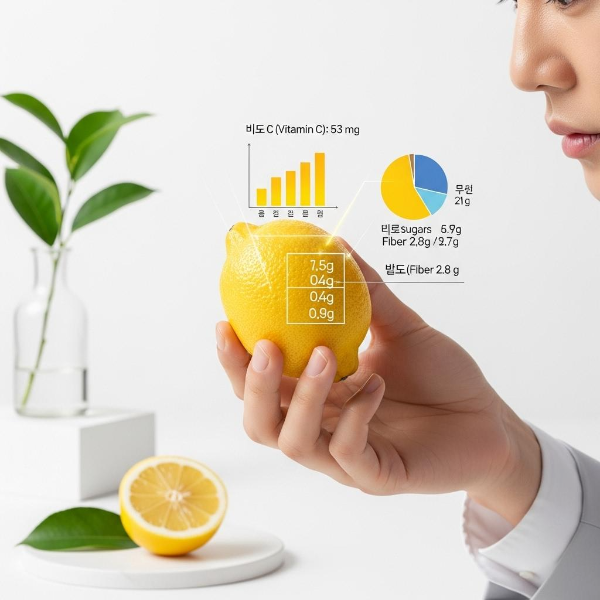 레몬물 효능 비타민C로 겨울철 면역력 피부건강 강화하기