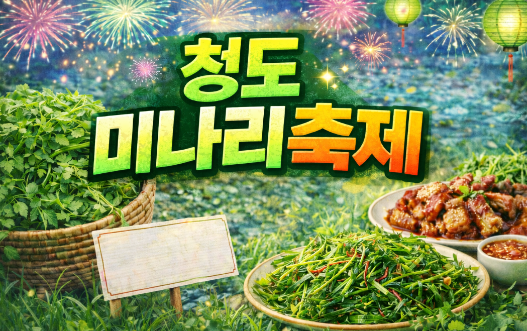 청도미나리축제