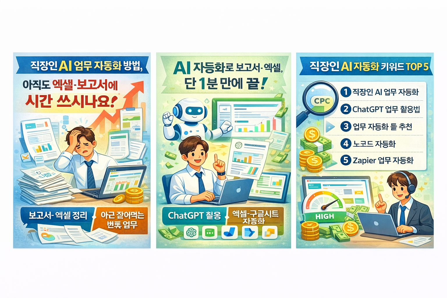 직장인 AI 업무 자동화 방법