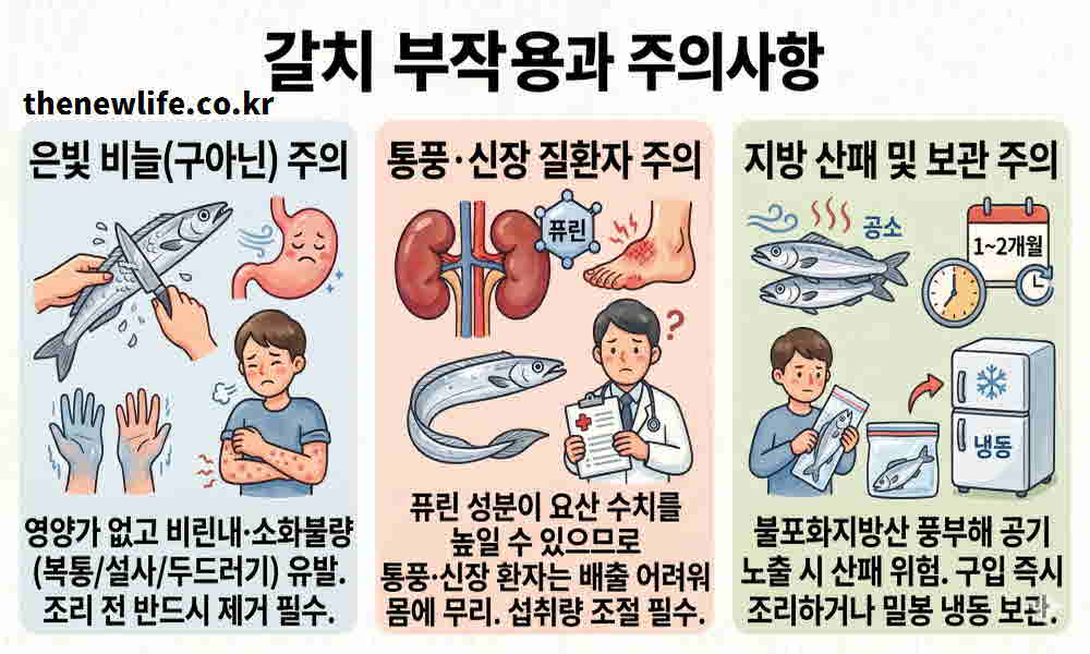 갈치 효능 부작용