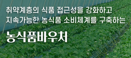 농식품바우처 신청 자격 대상 금액 지역 신청방법