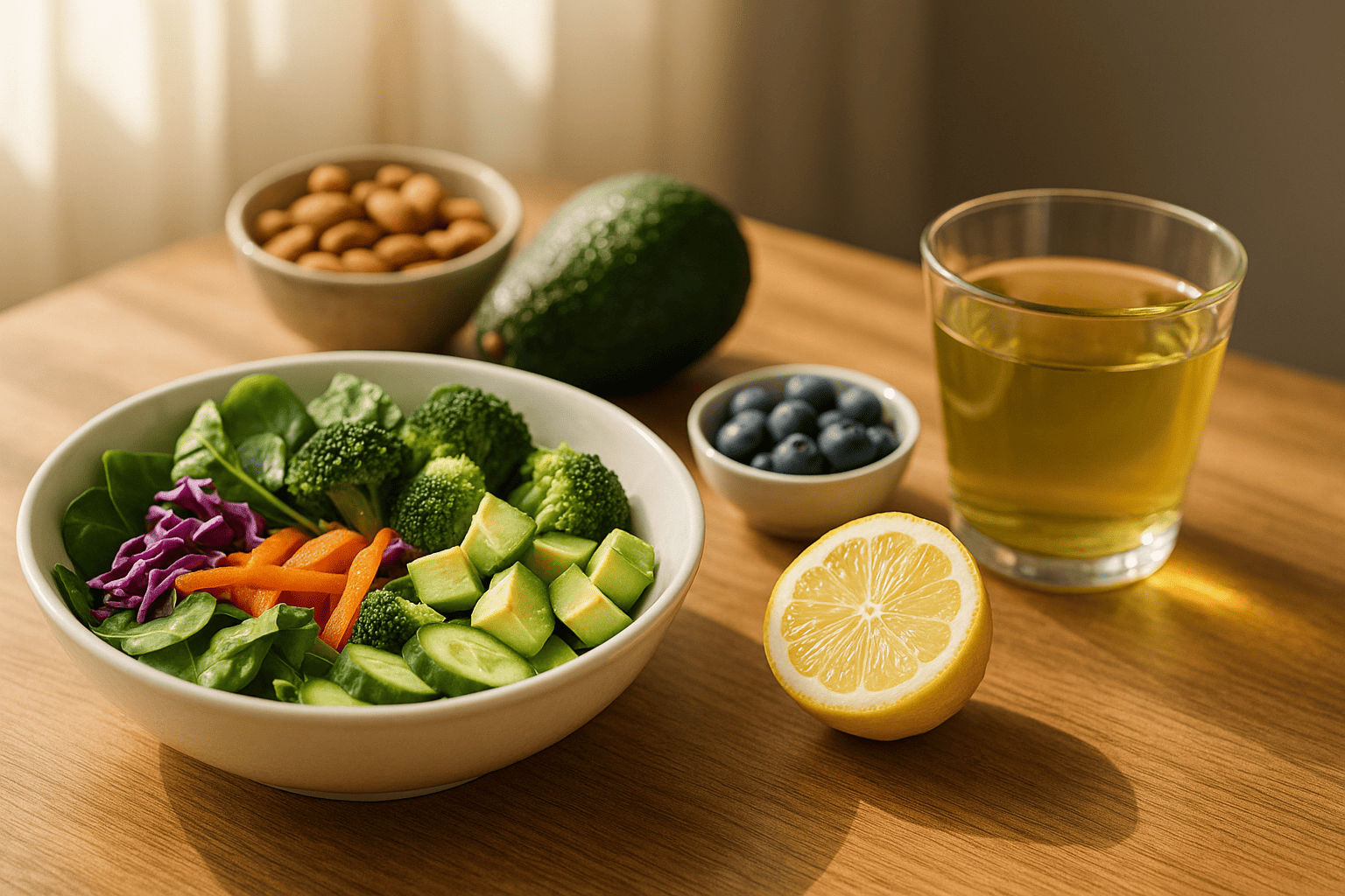 항산화에 도움이 되는 식단 이미지