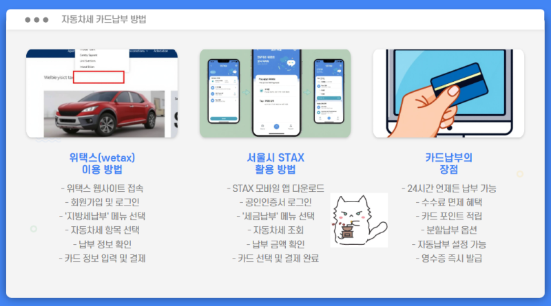 2026 자동차세 연납 신청 방법 및 위택스 결제 단계 총정리 (모바일 5분)