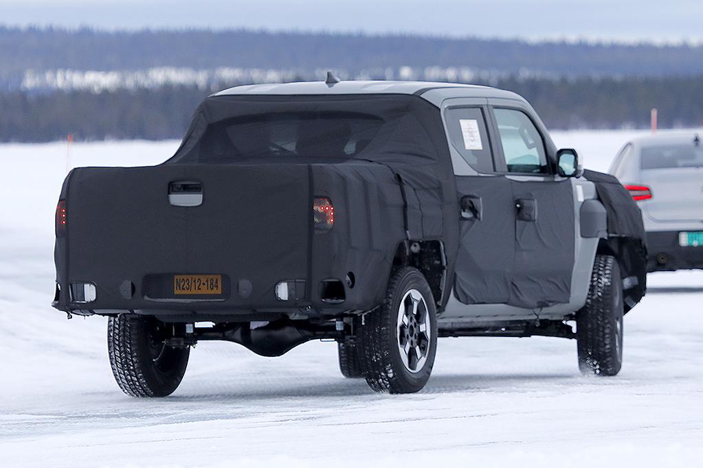 기아 타스만 테스트카 스파이샷