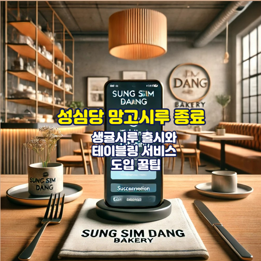 성심당 망고시루 종료 생귤시루 출시와 테이블링 서비스 도입 꿀팁