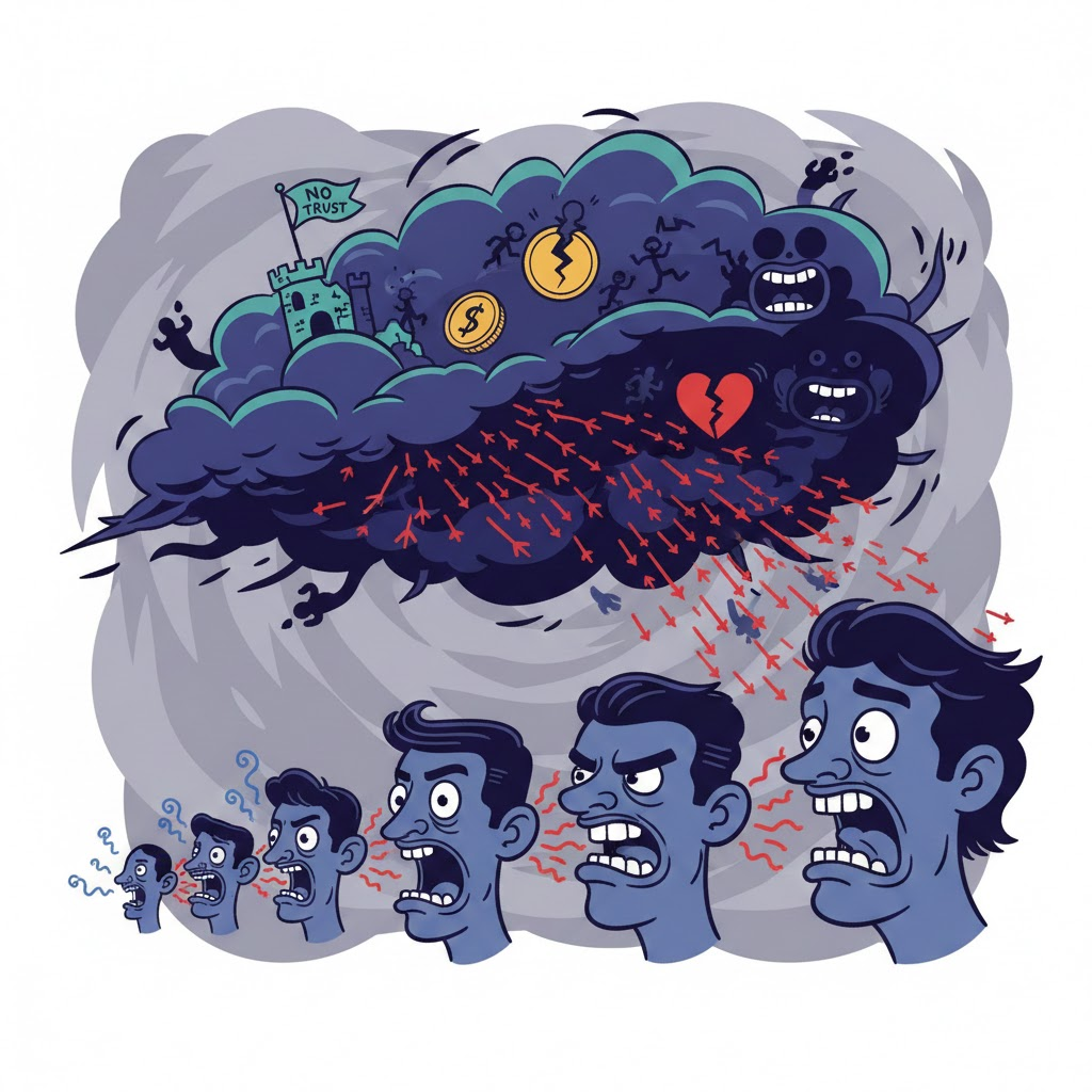 입에서 입으로 전해지며 커지는 소문의 위험성