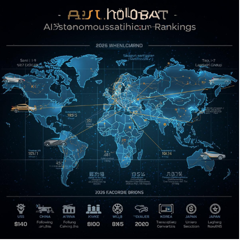 2026 세계 AI 자동차 계급도: 반드시 알아야 할 국가별 기술 BEST 7