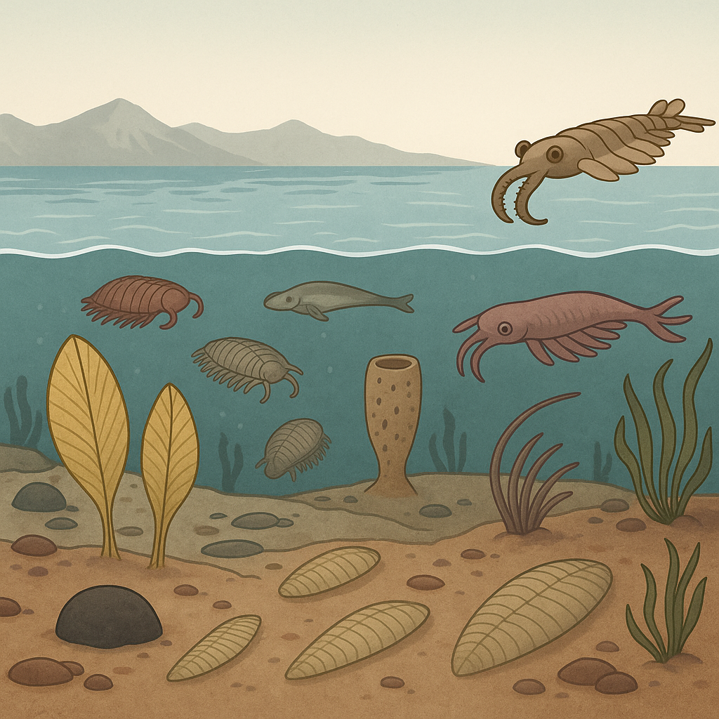 선캄브리아시대 캄브리아기 비교, 캄브리아기 대폭발