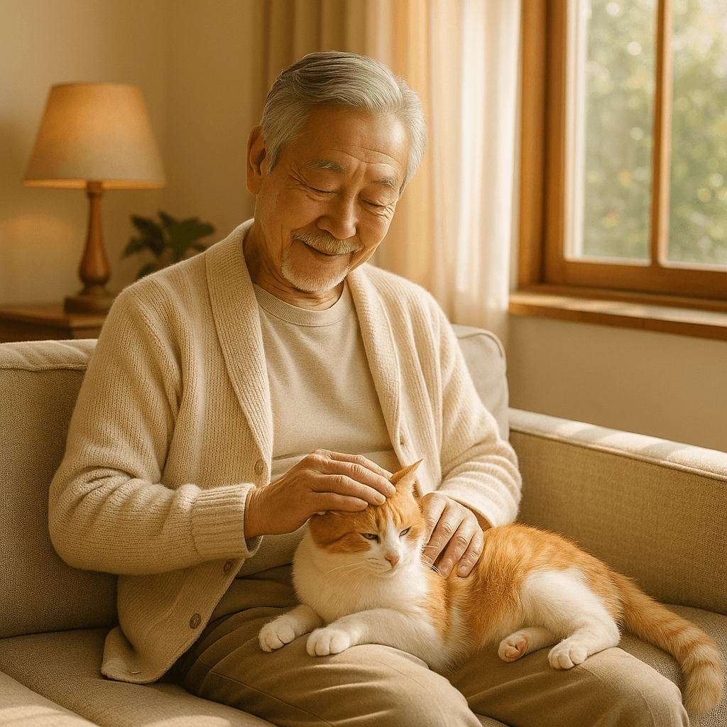 은퇴 후 고양이와 함께하는 건강한 삶