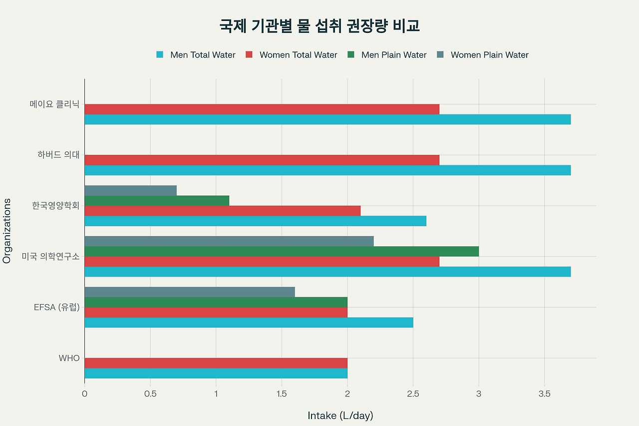 물 섭취