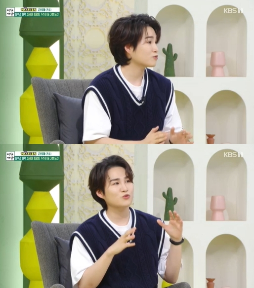 &#39;아침마당&#39; 김희재가 출연해 입담을 뽐냈다. [사진=KBS]