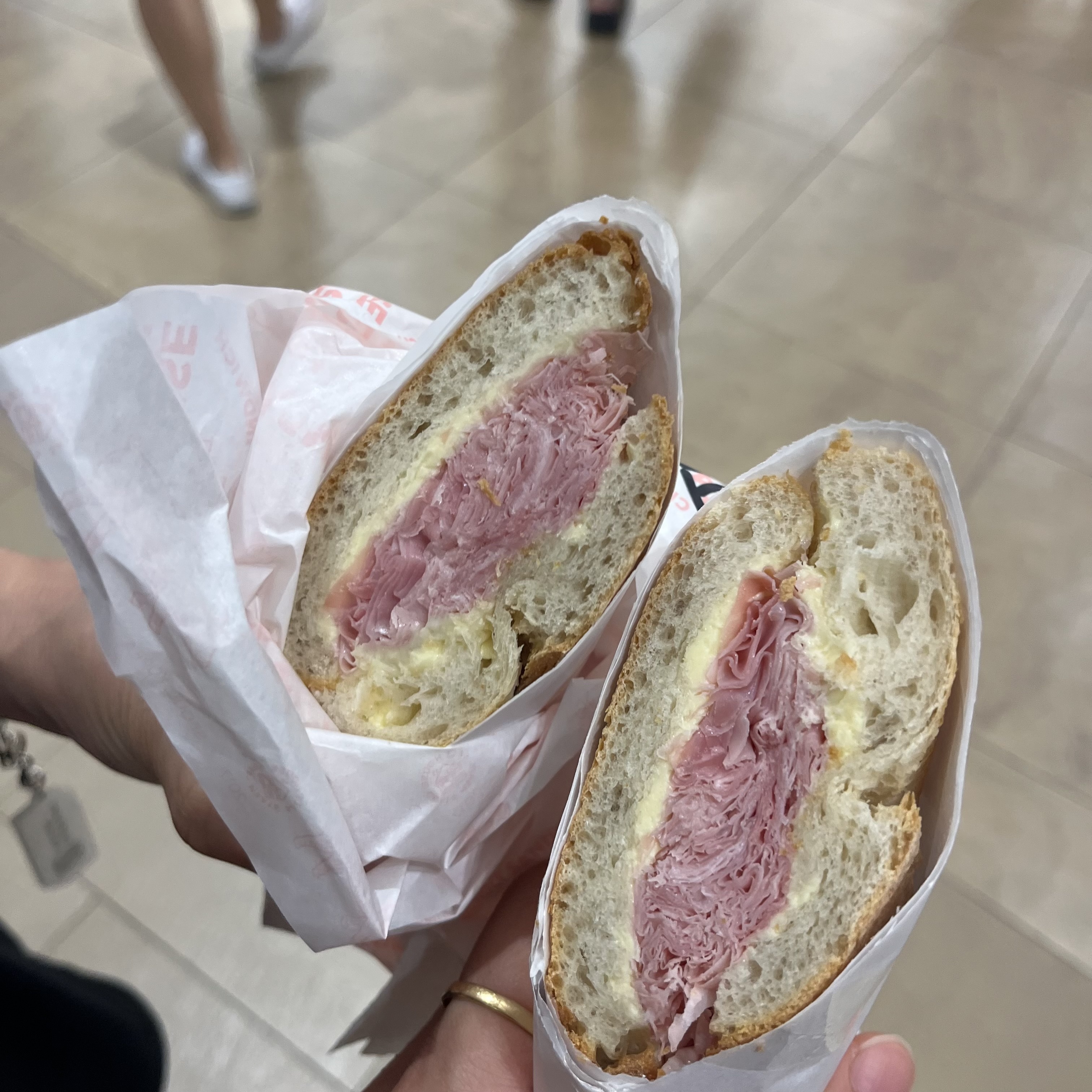 구입한 잠봉뵈르의 단면