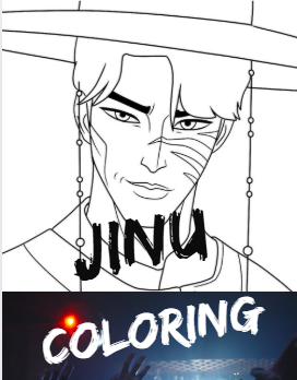 케이팝데몬헌터스 색칠놀이