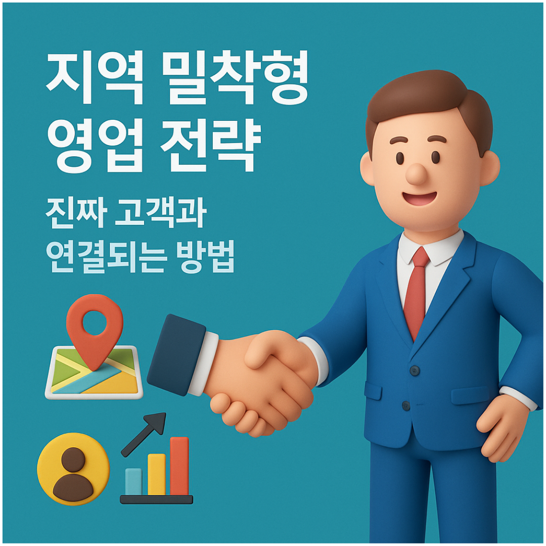 지역 밀착형 영업 전략 – 진짜 고객과 연결되는 방법