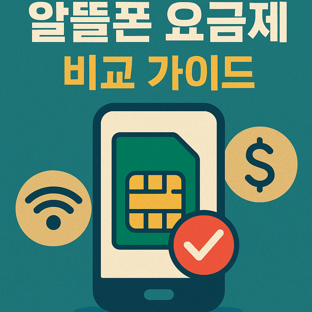 알뜰폰 요금제 비교 가이드표