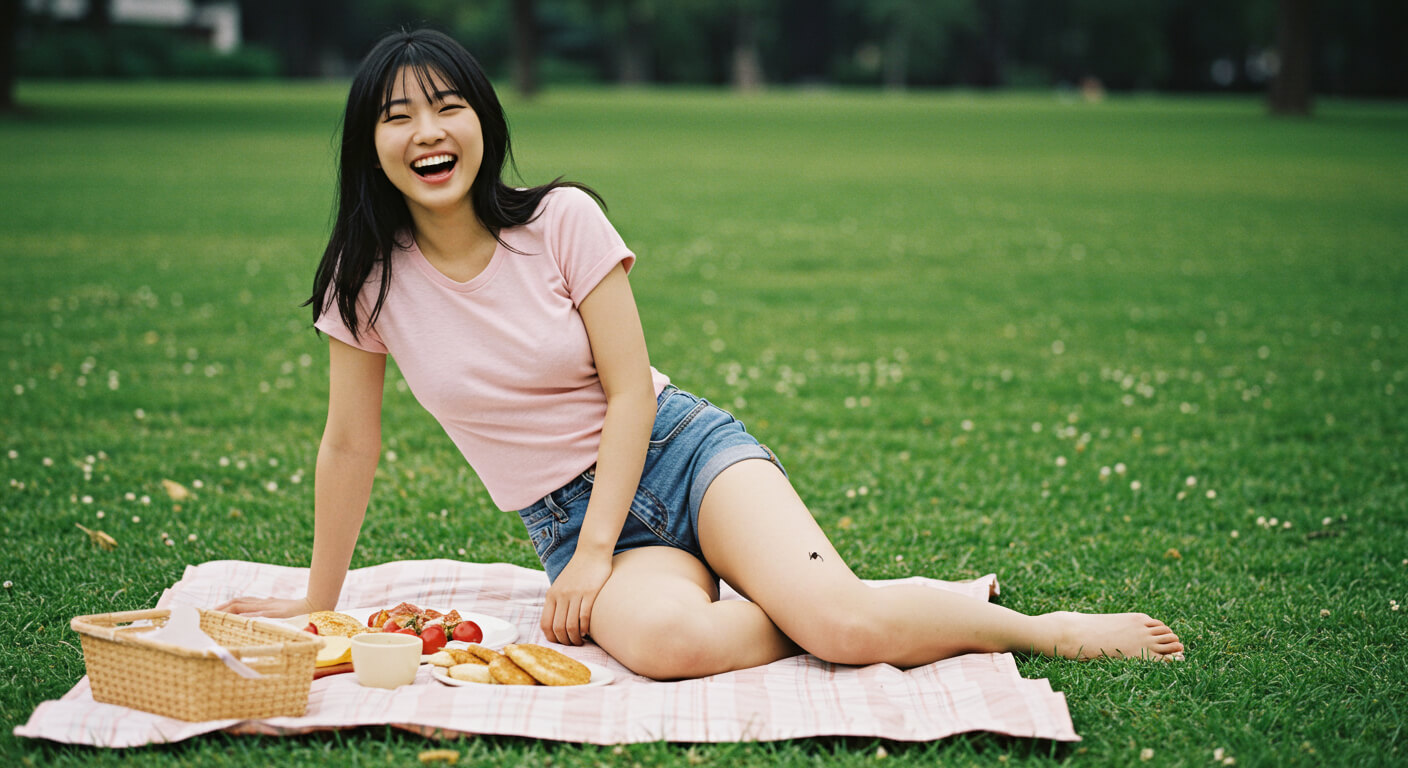 야외 활동 중 진드기 노출