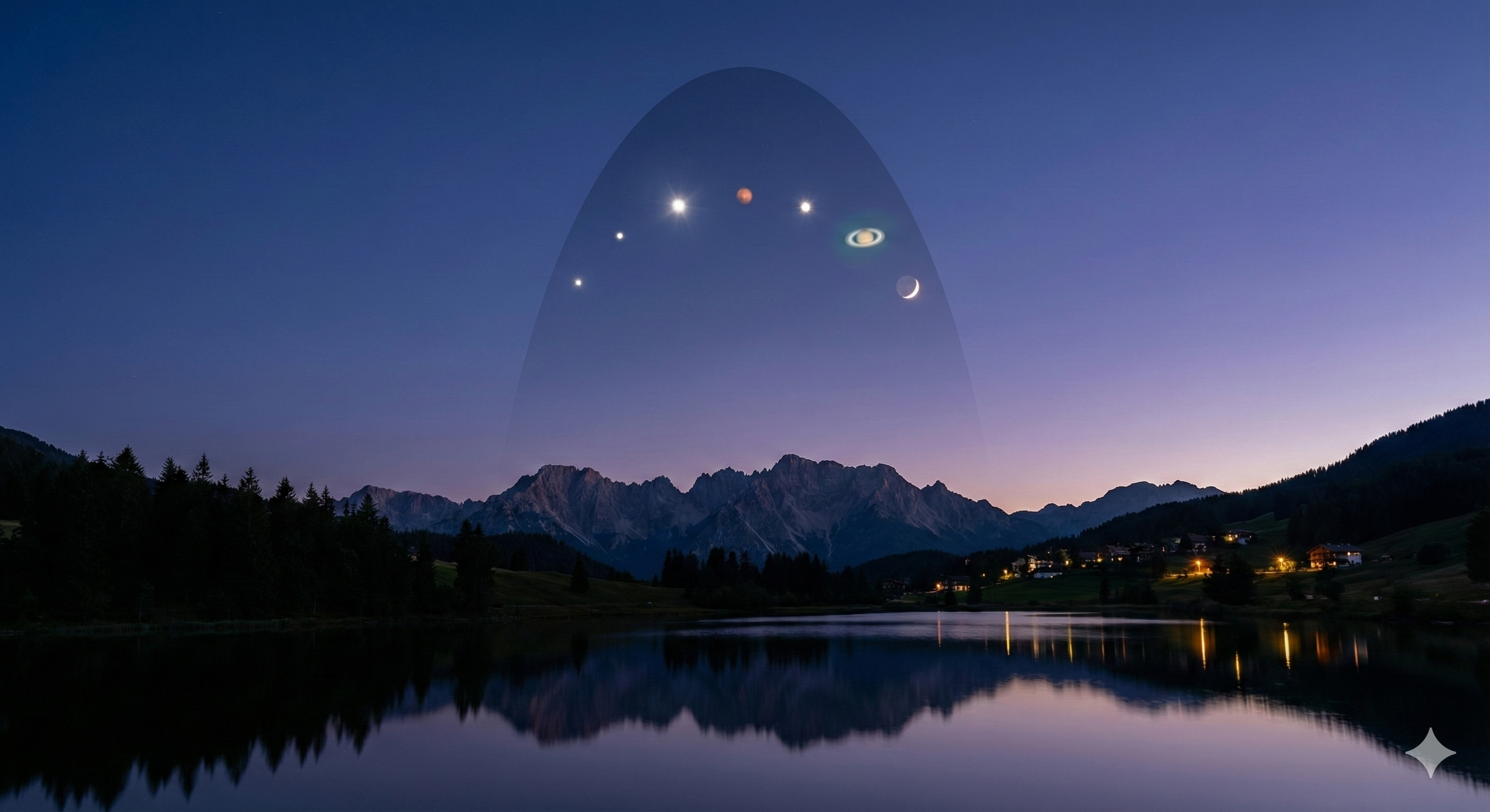 오성취루 상상도 수성·금성·화성·목성·토성