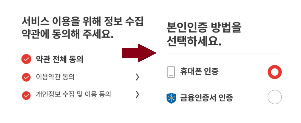 모바일 건강 보험증 발급 방법