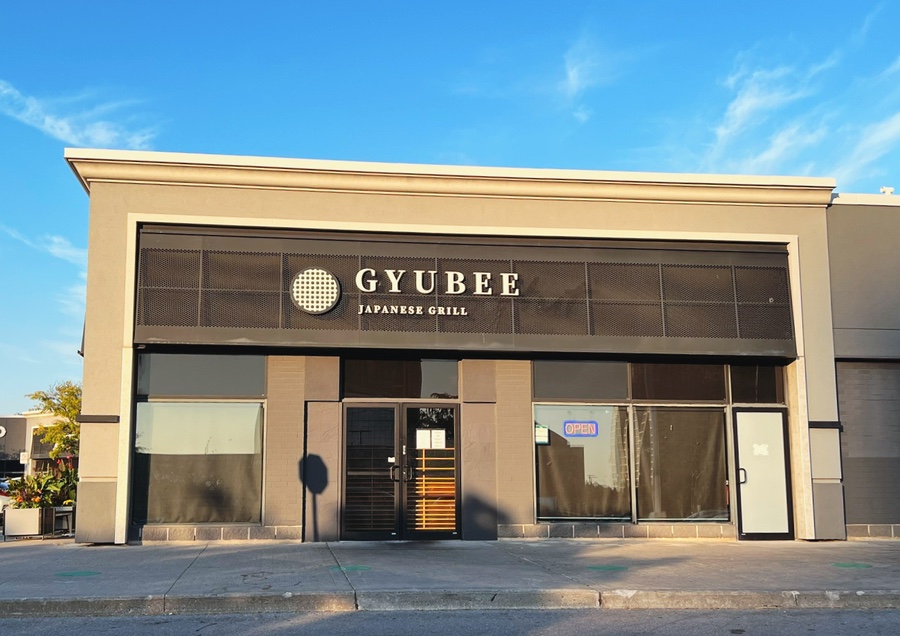 Gyubee Japanese Grill exterior in Mississauga