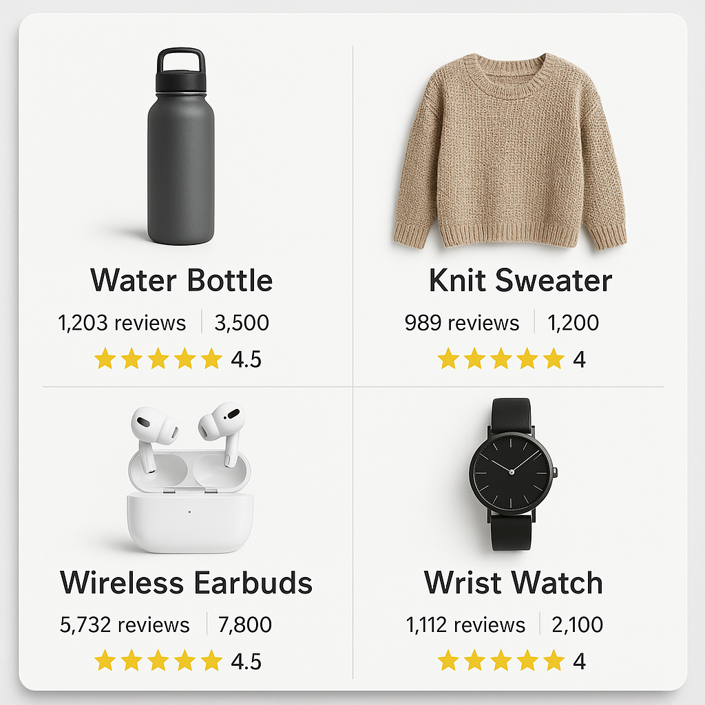 잘 팔리는 상품의 공통점에 관한 이미지