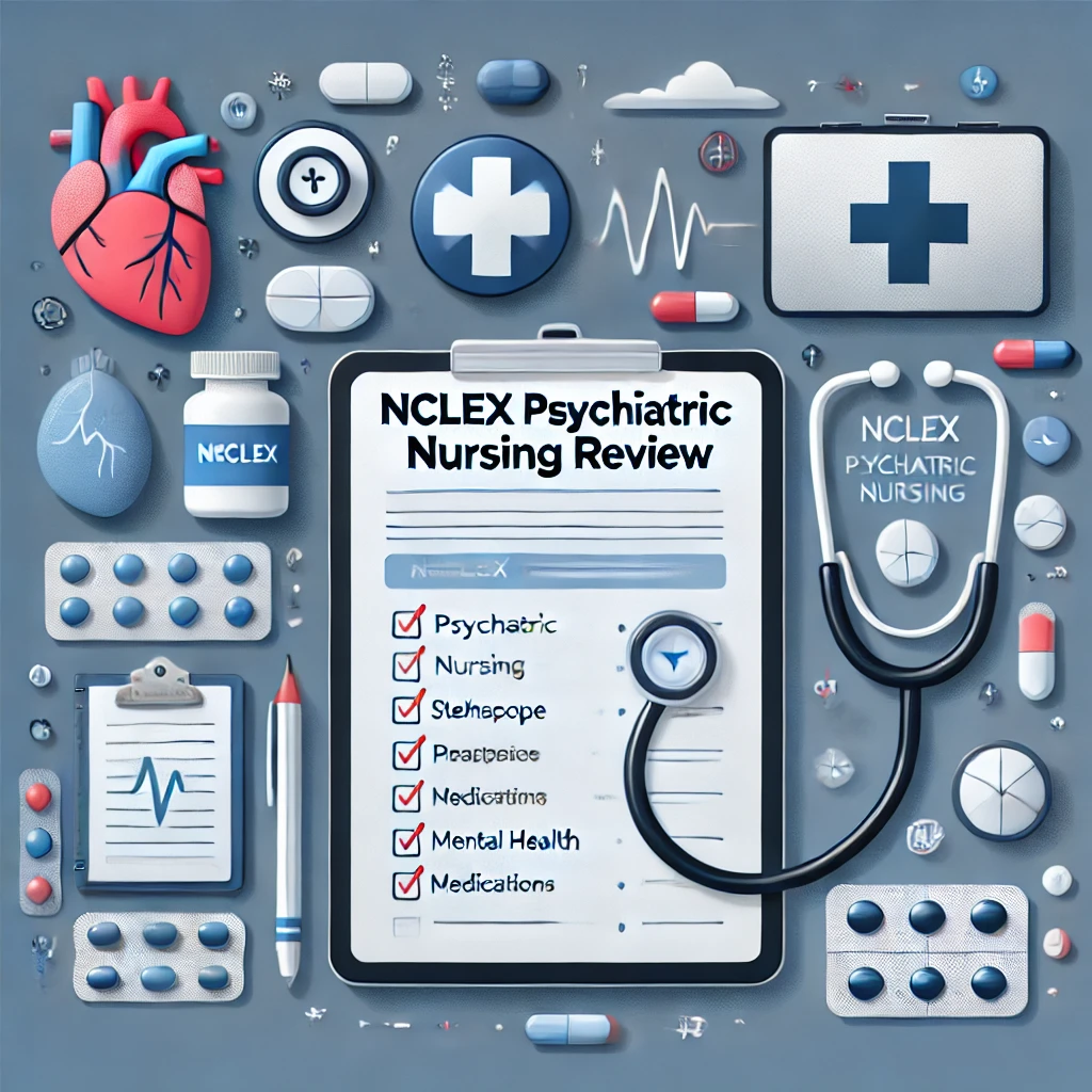 NCLEX 정신간호 핵심 정리 (Korean &amp; English Version)
