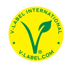 V라벨 로고
