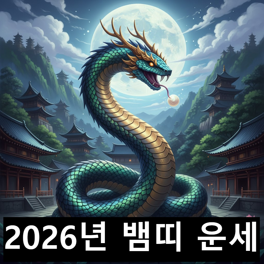 2026년 뱀띠 운세