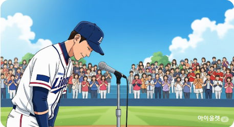 후회는 없다. 그라운드에 최선을 다했다