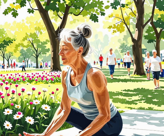 갱년기 기간 원인 증상 관리방법 치료옵션