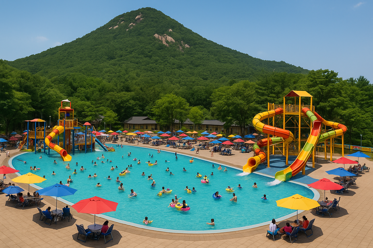 고양 북한산 ‘천연옥 워터파크’