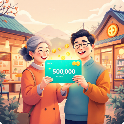 괴산군 민생안정지원금 신청 이미지