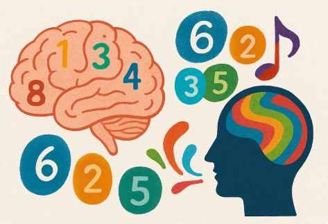 초지각 감각을 보여주는 뇌의 세계 이미지