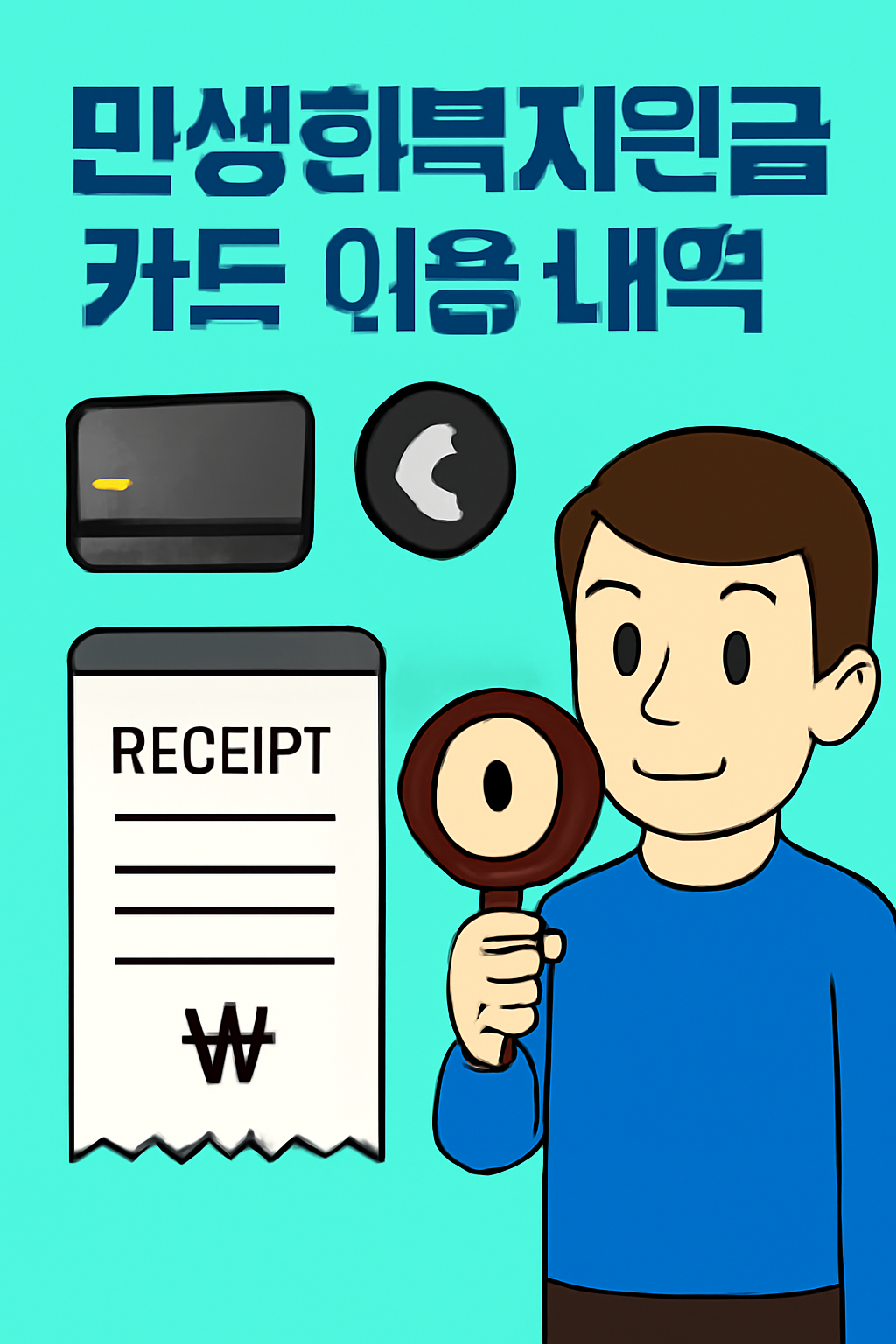 민생회복지원금 카드 결제 내역 확인 방법