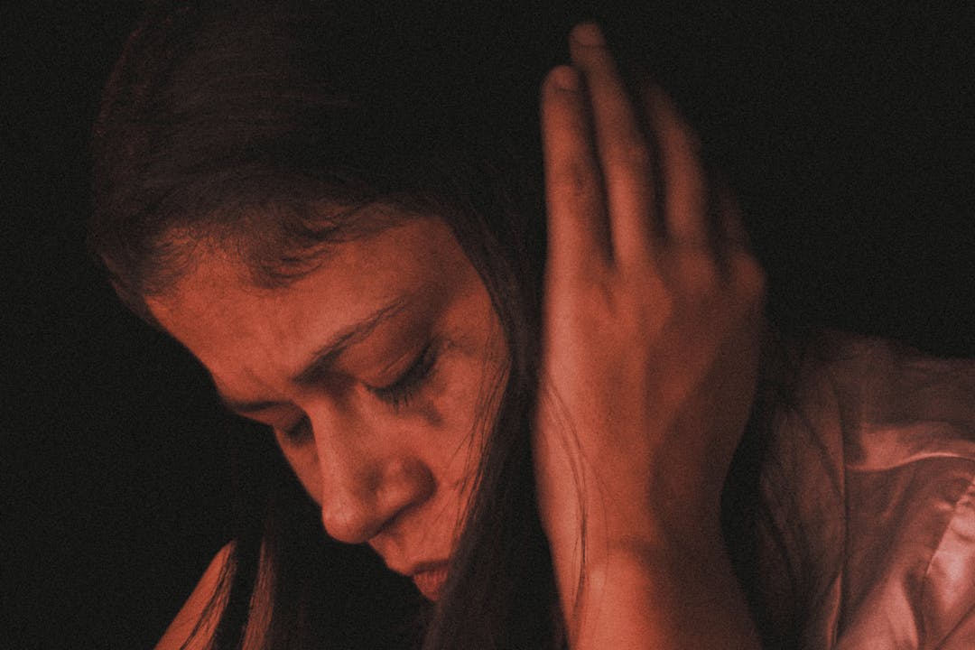 우울증에 시달리는 여성