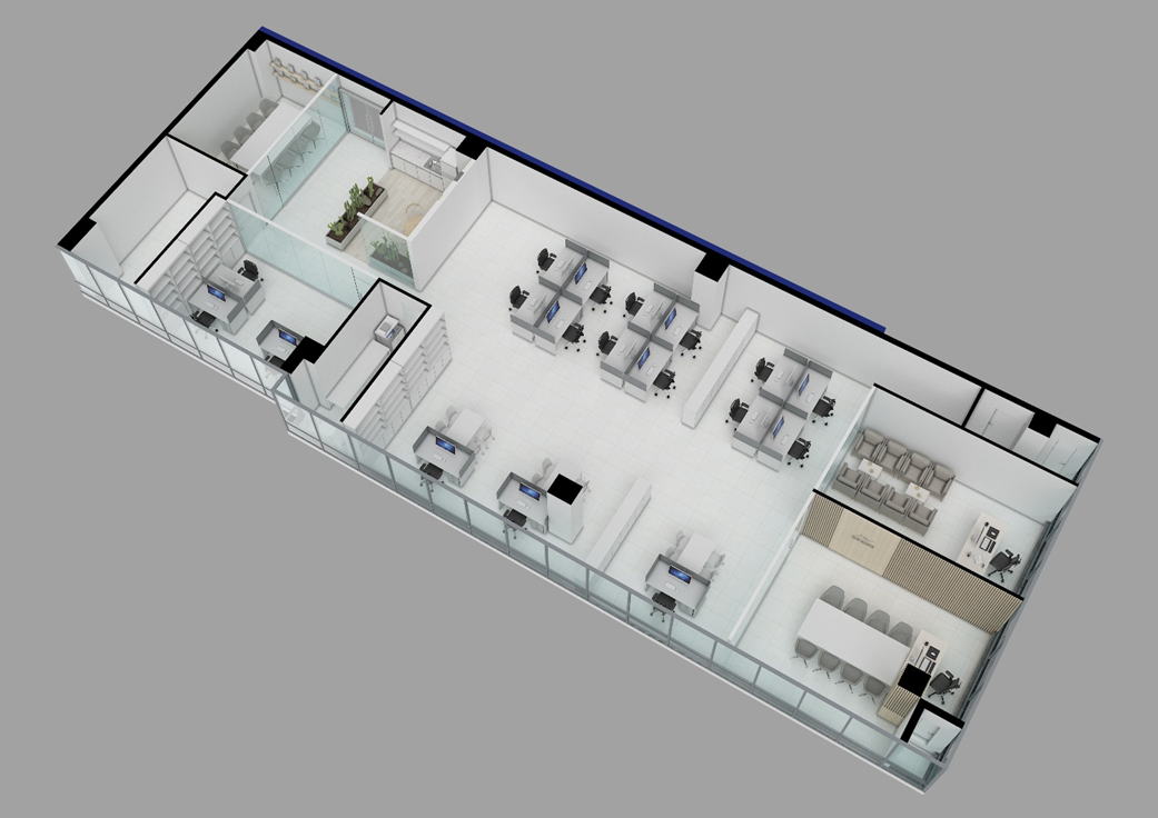 사무공간인테리어레이아웃