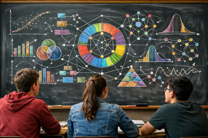 대학 및 교육 현장에서 강조되는 데이터 문해력과 시스템 설계 수업 전경