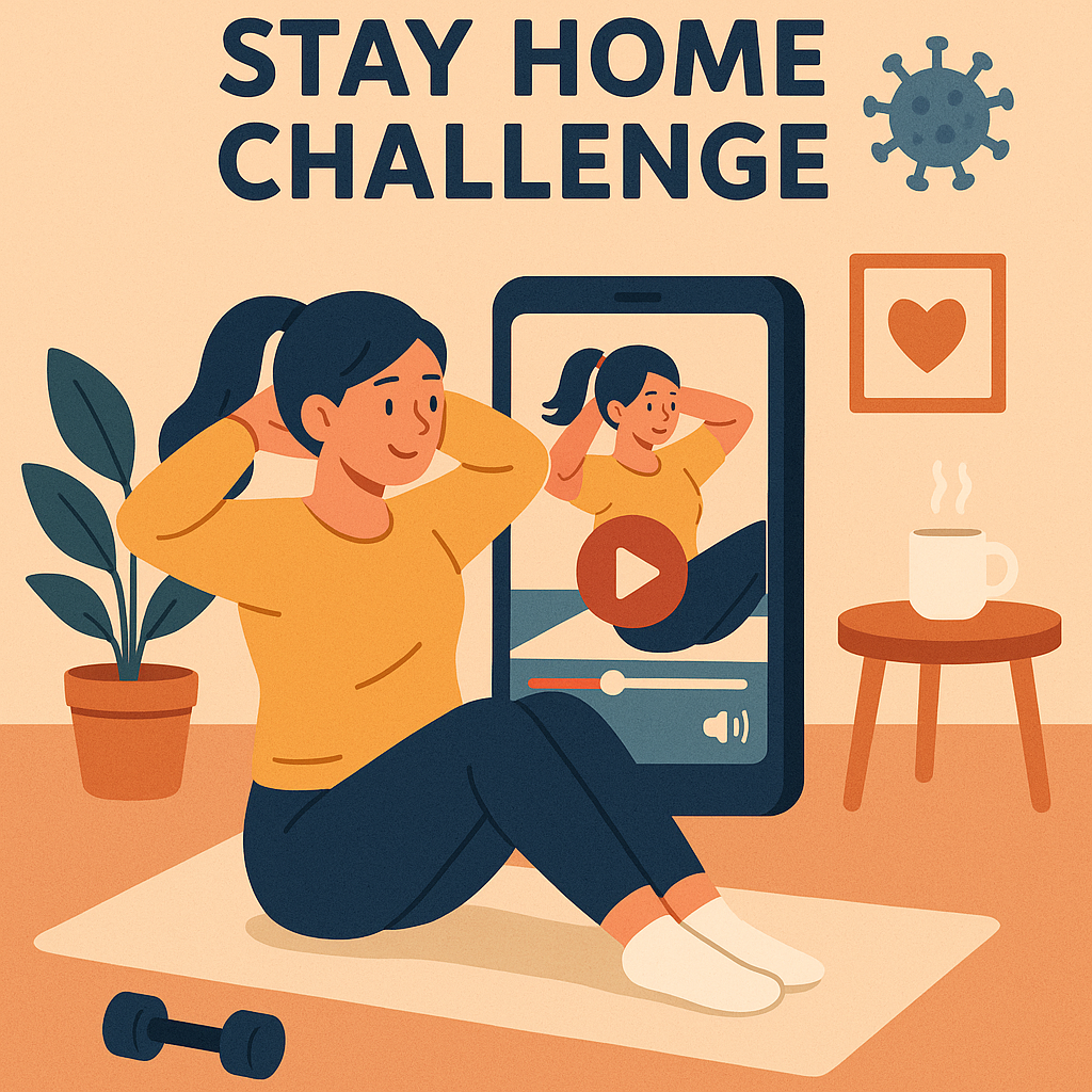 코로나19와 함께 떠오른 홈챌린지 열풍