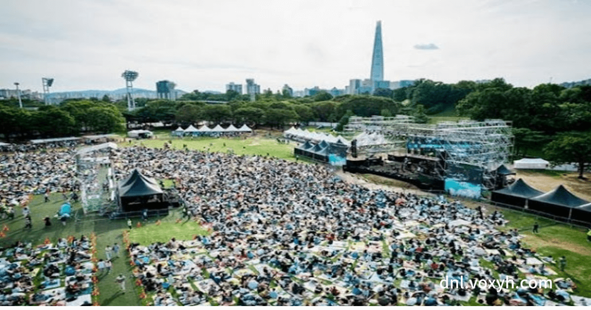 올림픽공원의 행사