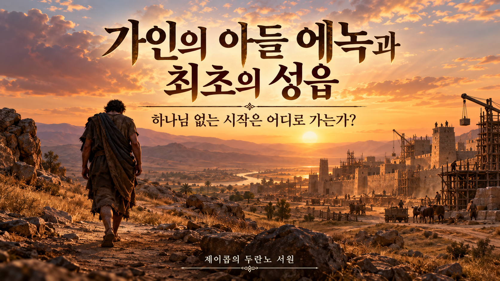 가인의 아들 에녹과 최초의 성읍: 하나님 없는 시작은 어디로 가는가?