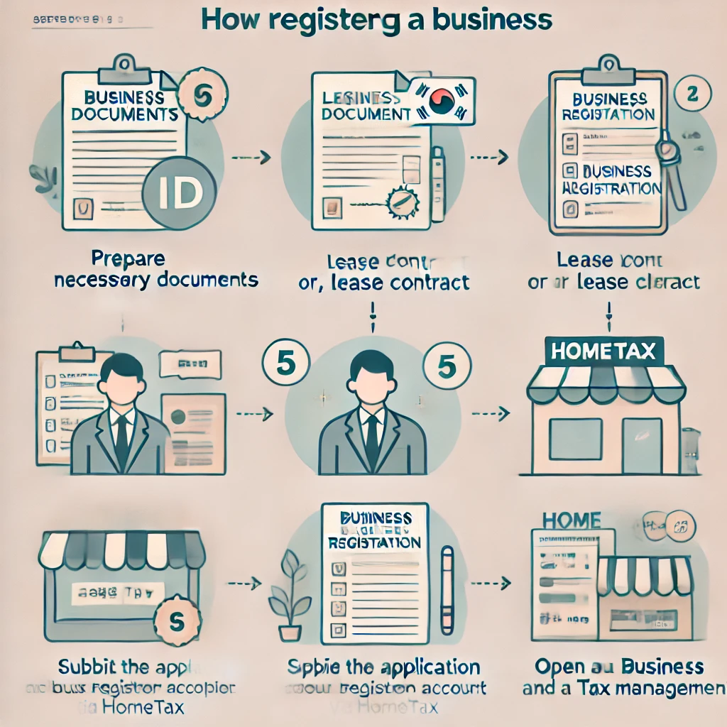 사업자등록 절차 이미지