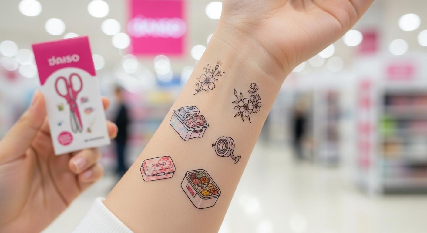 다이소 새치타투