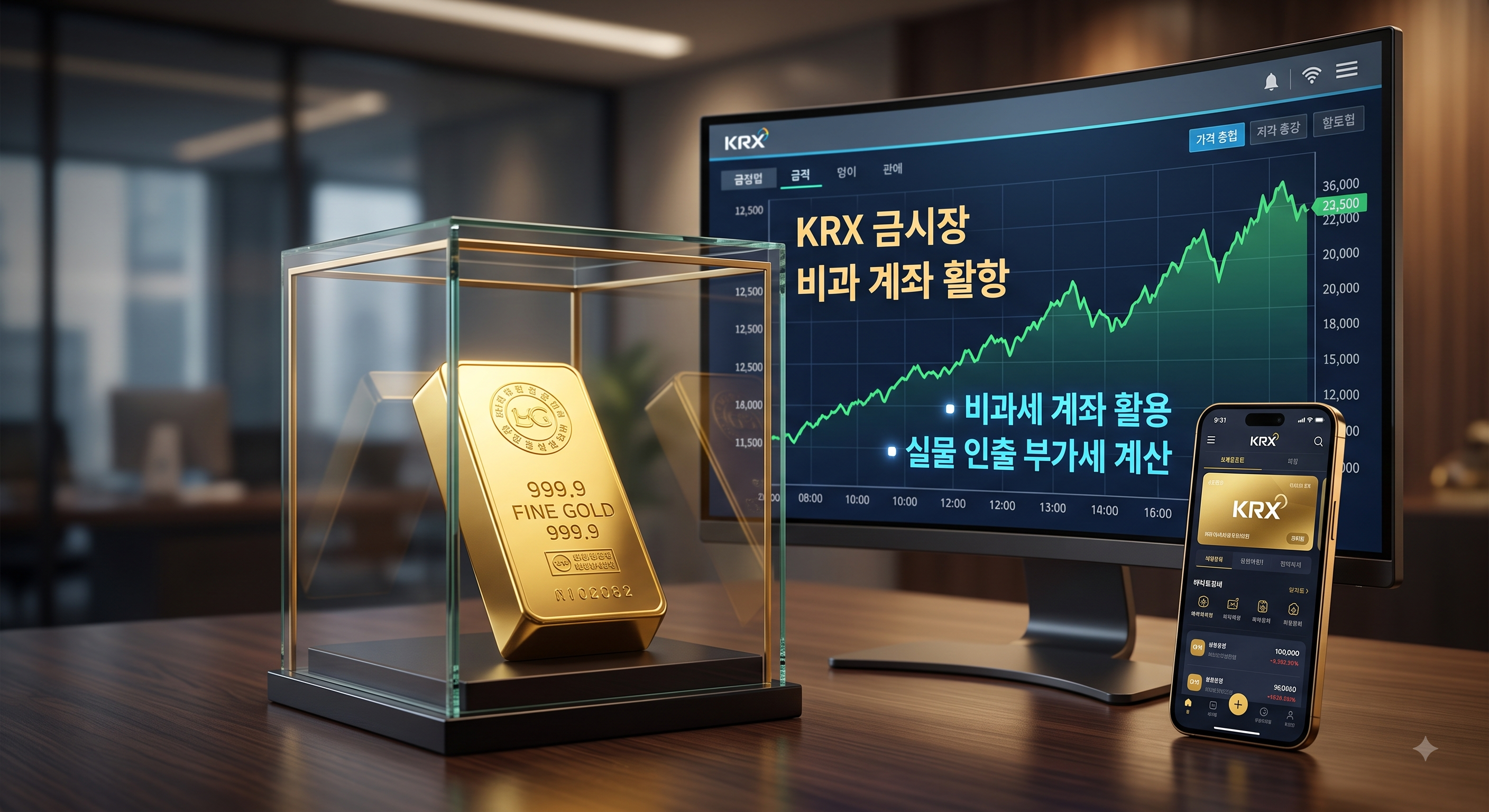 실물 골드바 구매 시 부가가치세 10% 상쇄 절세 전략과 가격 형성 구조 분석