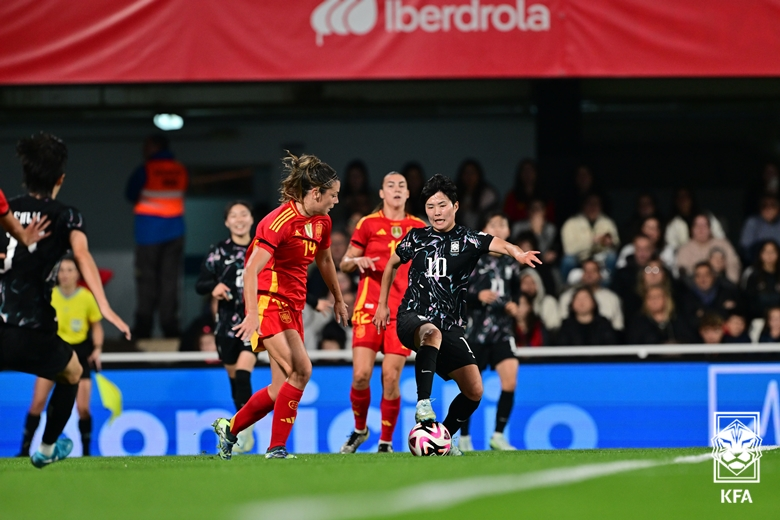 여자 축구 대표팀 스페인전 친선 경기 결과 오대영 신상우 감독 다음 경기 캐나다전 중계 일정