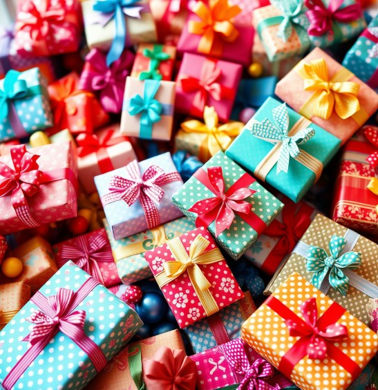 어버이날 기념으로 여러가지 선물 상자들이 있습니다.