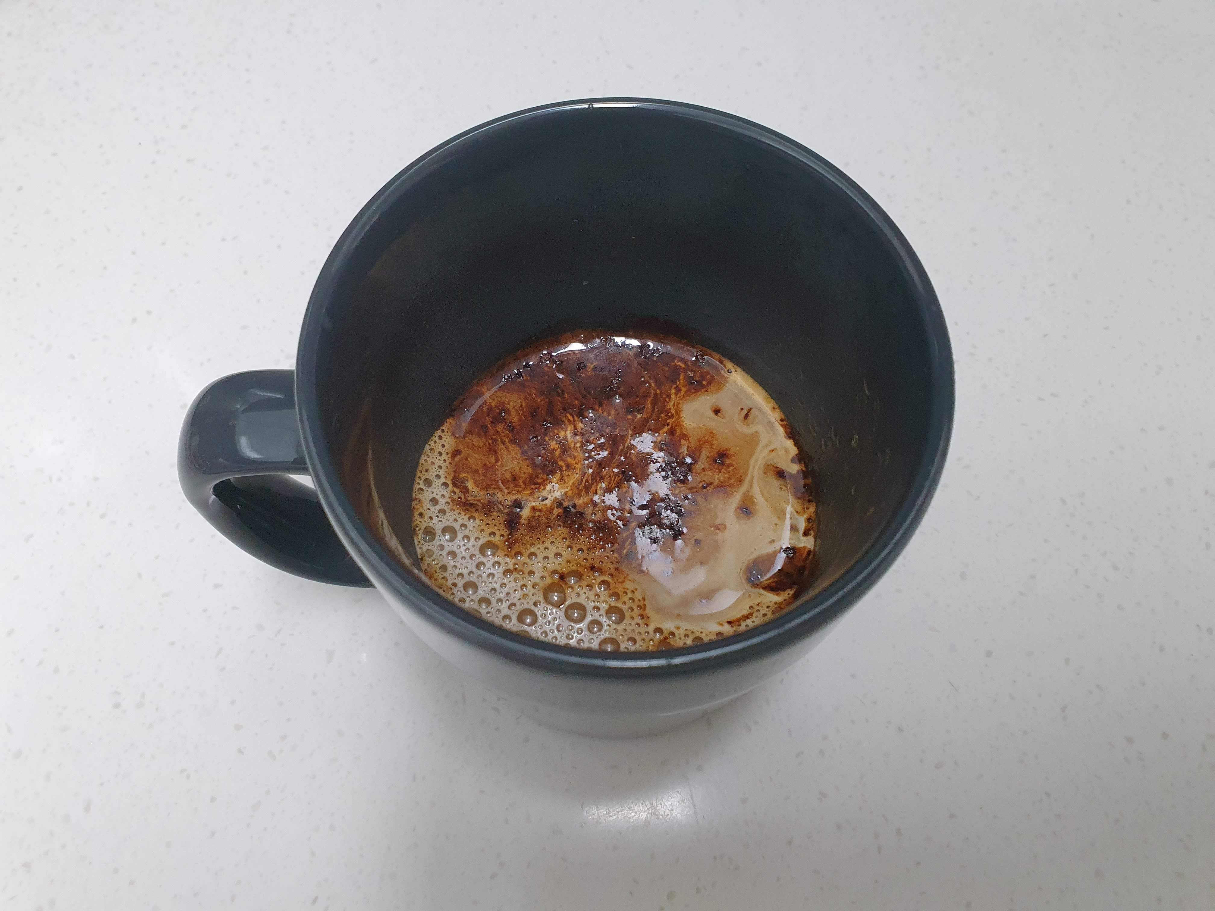 라떼우유 데우기